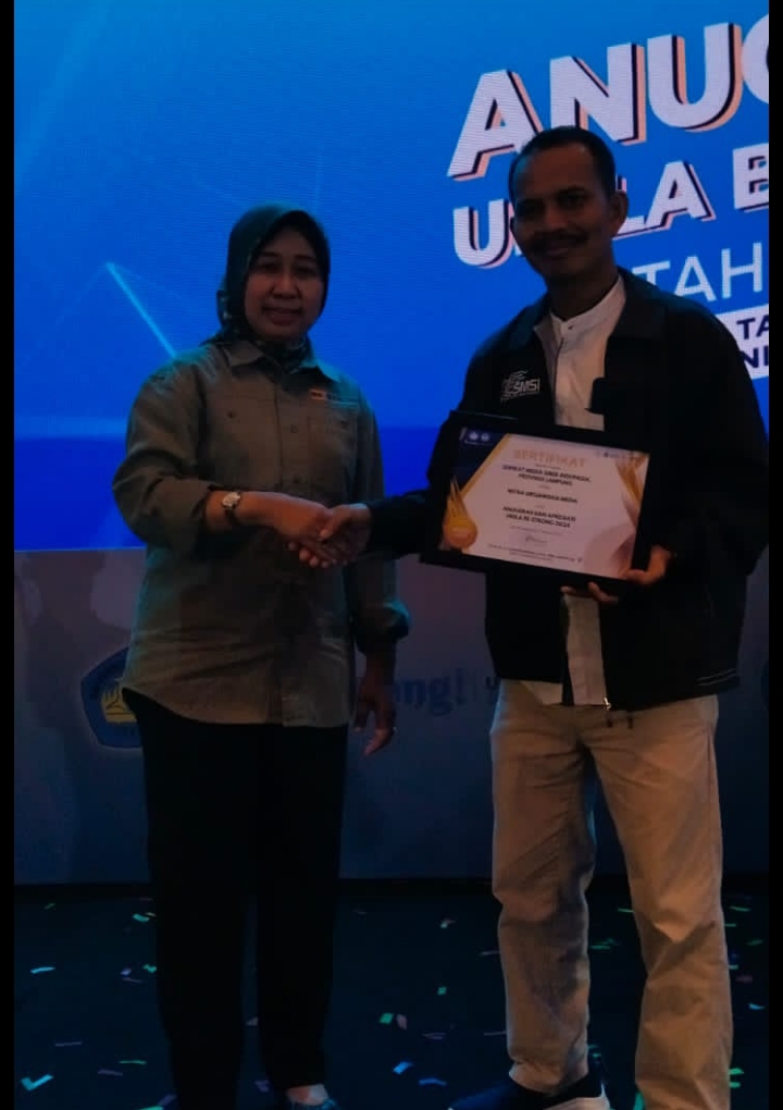 SMSI Lampung Raih Anugrah dari Rektor Unila