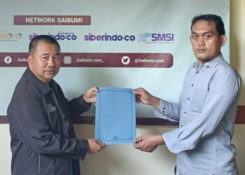 Donny Irawan Tunjuk Rosid sebagai Plt. Ketua SMSI Lampung Selatan