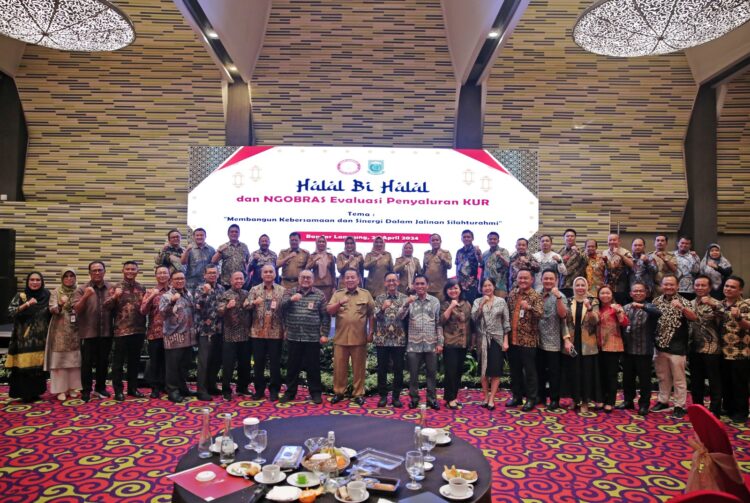 Halalbihalal dan Diskusi Bersama FKIJK Gubernur Arinal Ingatkan Optimalisasi Penyaluran KUR