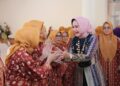Riana Sari Arinal Hadiri Milad dan Halal Bihalal Idul Fitri 1445 H Perkumpulan Wanita Palembang Sumatera Selatan