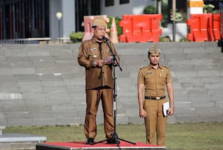 Apel Mingguan Pemprov Lampung ; Hari Otonomi Daerah ke-28, Orientasikan Pembangunan Ekonomi Hijau untuk Kesejahteraan Masyarakat