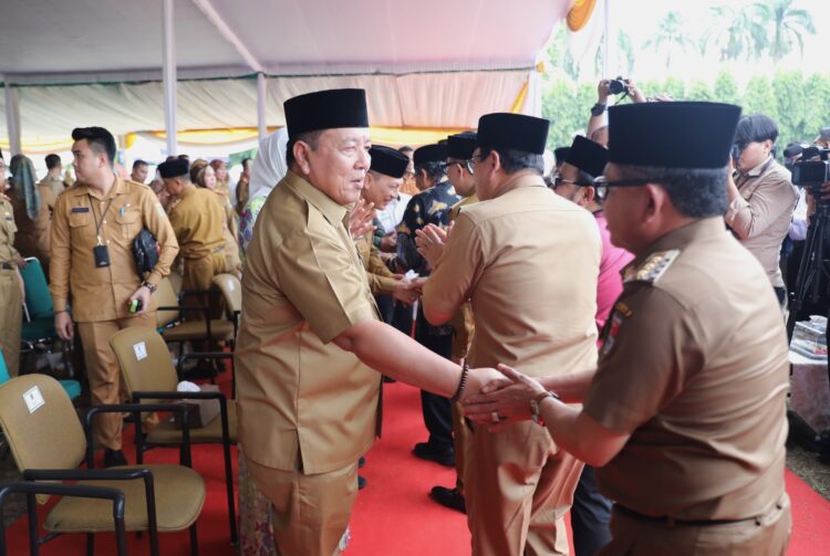Halal Bihalal Bersama Pemerintah Kabupaten/Kota, Forkopimda dan Instansi Vertikal Ini Harapan Gubernur Lampung