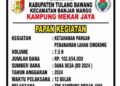 Kampung Mekar Jaya: 7.5Hektar Tanaman singkong sebagai produk pertanian unggulan program pertahanan panggan