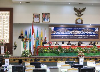 Paripurna Pemberhentian Gubernur, DPRD Menilai Arinal Berdedikasi Membangun Lampung