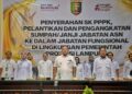 Gubernur Arinal Serahkan SK PPPK Jabatan Fungsional Kesehatan dan Guru Juga Lantik ASN Jabatan Fungsional di Lingkungan Pemprov Lampung
