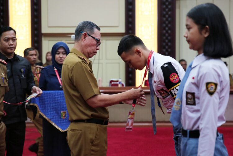 Sekdaprov Fahrizal Buka Seleksi Calon Anggota Paskibraka Tingkat Provinsi Lampung dan Nasional Tahun 2024