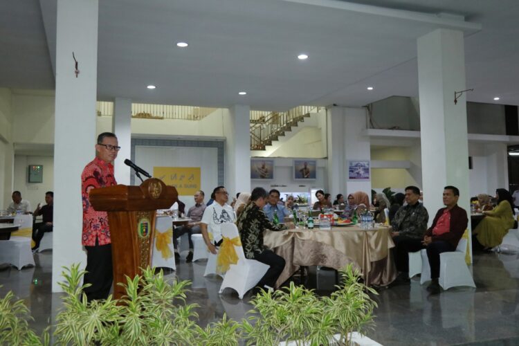 Gubernur Arinal Gelar Silturahmi dan Ramah Tamah dengan Pangdam II/Sriwijaya di Mahan Agung