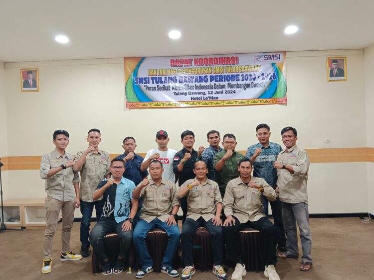 Serikat Media Siber Indonesia Tulang Bawang Siap Kawal dan Sukseskan Pilkada 2024