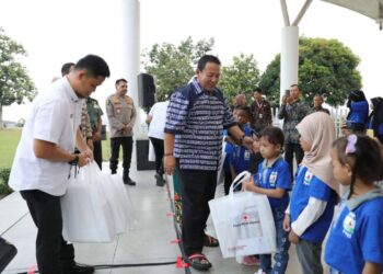 Gubernur Arinal dan Riana Sari Bersilaturahmi Dengan Relawan Donor Darah Sukarela PMI Provinsi Lampung