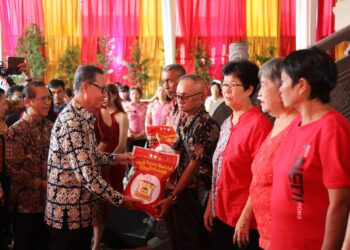 Sekdaprov Fahrizal Hadiri Peresmian Klenteng Cit Seng Bio Dirjen Bimas Buddha Kemenag RI Supriyadi