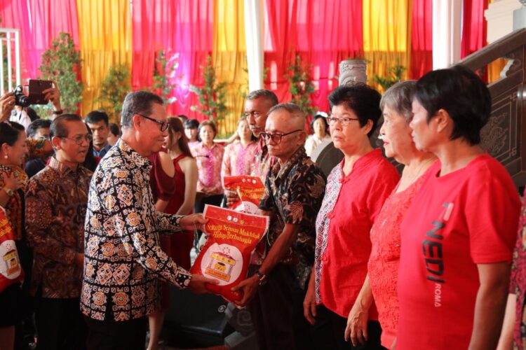 Sekdaprov Fahrizal Hadiri Peresmian Klenteng Cit Seng Bio Dirjen Bimas Buddha Kemenag RI Supriyadi