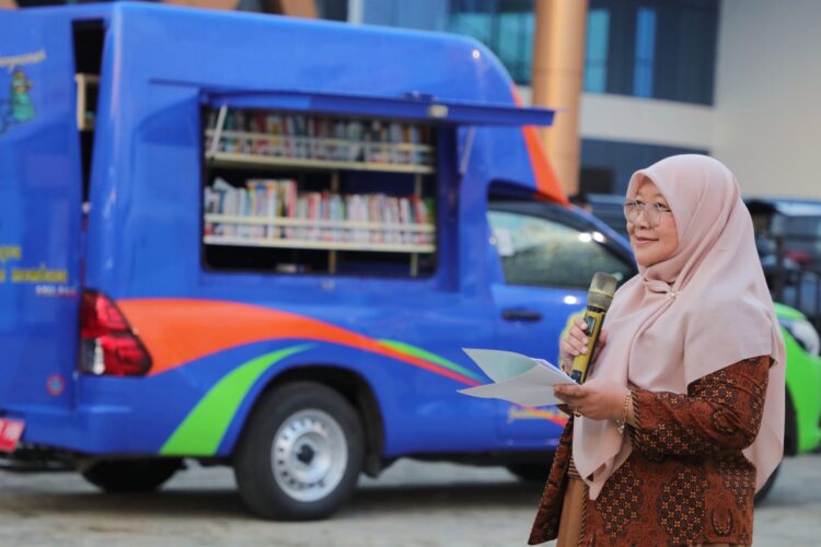 Maidawati Samsudin Resmikan Festival Kuliner Jelajah Nusantara di Perpustakaan Daerah Lampung