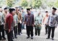 Pj. Gubernur Samsudin Sambut Kedatangan Jemaah Haji Kloter Pertama di Asrama Haji Provinsi Lampung