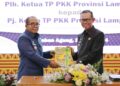Sertijab Plh ke PJ Gubernur Lampung Berlangsung di Mahan Agung