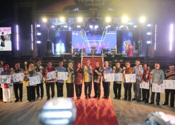 Ribuan Masyarakat Saksikan Penutupan Pekan Raya Lampung, Sekdaprov Fahrizal Ucapkan Terima Kasih