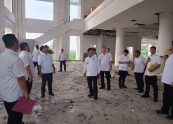 Pj Gubernur Samsudin Tinjau Kota Baru