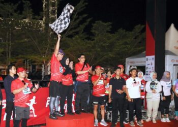 Sekdaprov Lampung Lepas Peserta Krakatau PSMTI RUN