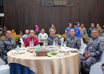 Silaturahmi dan Ramah Tamah, Pj. Gubernur Samsudin Apresiasi Peran TNI AL Dalam Menjaga Keamanan