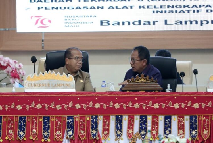Pemprov Lampung dan DPRD Setujui Raperda RPJPD Tahun 2025- 2045