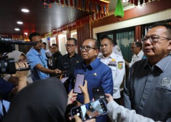 Pj. Gubernur Samsudin Hadiri Paripurna Laporan Panang DPRD Provinsi Lampung Terhadap Perubahan KUA-PPAS