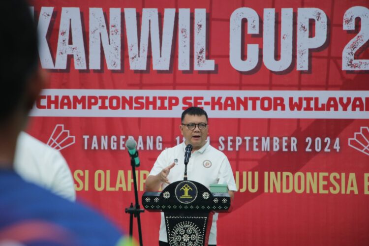 Turnamen Kakanwil Cup Badminton Championship Banten Tahun 2024