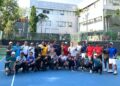 Perkuat Silaturahmi dan Sinergitas, Pemprov Lampung dan Kemenpora Olahraga Tenis Bersama