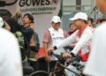 Pj. Gubernur Samsudin Lepas 2000 Peserta “Gowes Bareng” Menuju Kota Baru dalam Rangka HUT RI ke-79