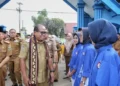Pj. Gubernur Samsudin Tinjau PPDB dan Daftar Ulang di Lampung Tengah