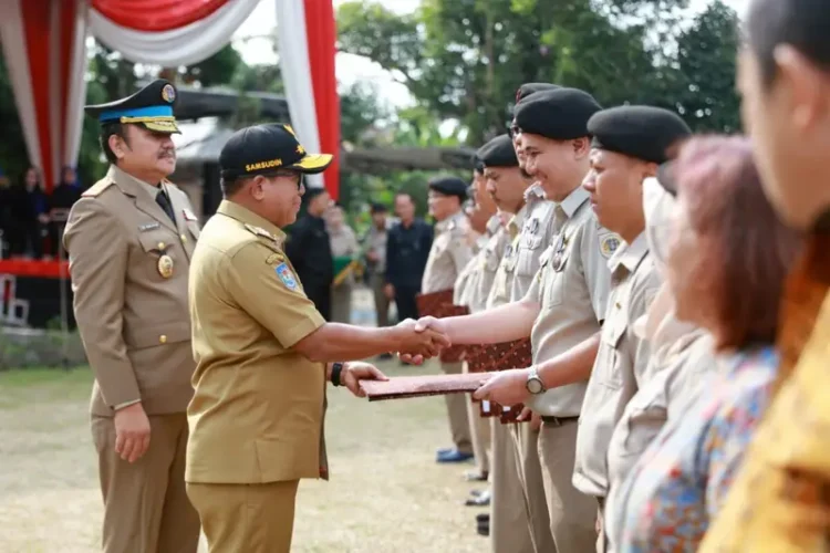 Pj. Gubernur Samsudin Ajak BPN Lampung Wujudkan Indonesia Emas 2045