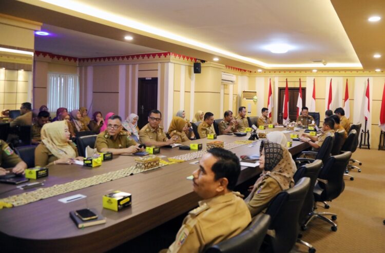 Pemprov Lampung Gelar Rapat Persiapan Kunker Pj.Gubernur Samsudin ke Kabupaten Pringsewu dan Tanggamus