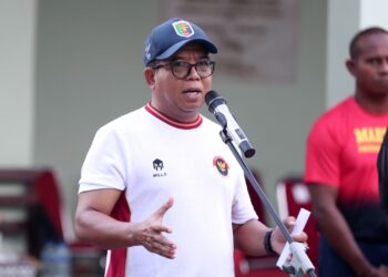 Pj. Gubernur Samsudin Buka Turnamen Tenis Lapangan Danrem Cup HUT TNI ke-79