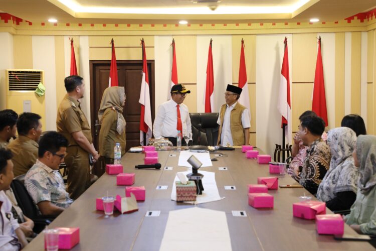 Pj. Gubernur Samsudin Sambut Baik dan Beri Apresiasi Dukungan Itera Dalam Pengembangan Pembangunan Kota Baru