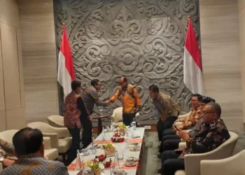 Pj. Gubernur Samsudin Hadiri Temu Bisnis Percepatan Peningkatan Penggunaan Produk Dalam Negeri 