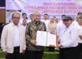 Pj. Gubernur Samsudin Hadiri Pelantikan KORMI Lampung Masa Bakti 2024-2028