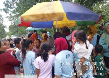 Pedagang UMKM Mengaku Dapat Berkah Kampanye Suprapto-Fuad di Desa Tanjung Menang