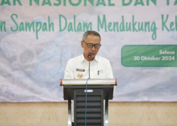 Pj. Gubernur Samsudin Ajak Semua Pihak Ciptakan Program Kurangi Dampak Negatif Sampah Terhadap Lingkungan