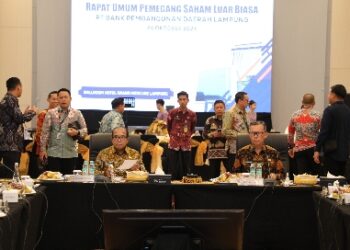 Pj. Gubernur Samsudin Pimpin RUPS Bank Lampung