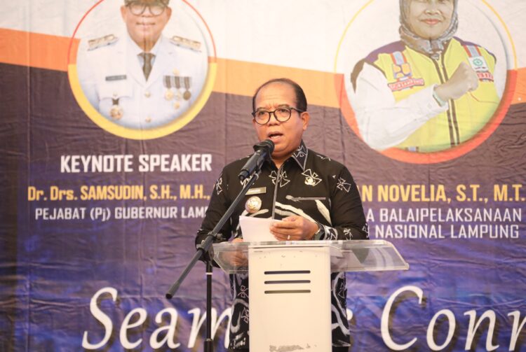 Pj. Gubernur Samsudin Ajak Stakeholder Dukung Keberlanjutan Pembangunan Jalan dan Infrastruktur Lampung