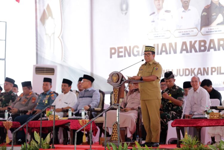 Pemprov Lampung Gelar Pengajian Akbar Untuk Pilkada Aman, Damai dan Harmoni