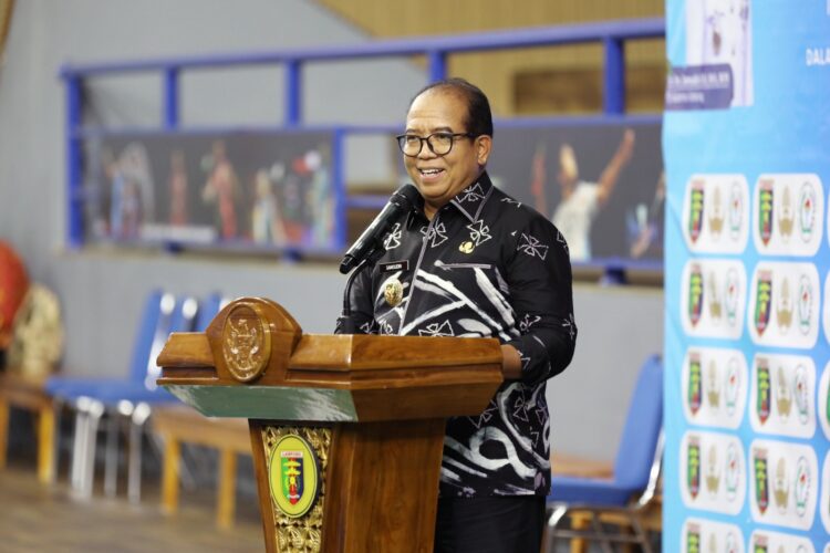 Pj. Gubernur Samsudin Buka Seleksi Kejuaraan Bulu Tangkis