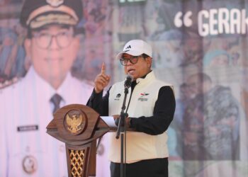 Pj. Gubernur Samsudin Ajak Masyarakat Lampung Jadikan Olahraga Sebagai Gaya Hidup Sehat