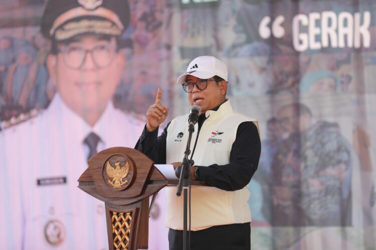 Pj. Gubernur Samsudin Ajak Masyarakat Lampung Jadikan Olahraga Sebagai Gaya Hidup Sehat