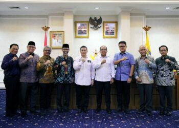 Pj. Gubernur Samsudin dan Jajaran Forkopimda Terima Kunjungan Kerja Badan Akuntabilitas Publik DPD RI