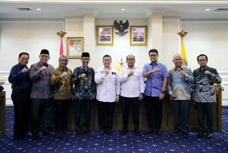 Pj. Gubernur Samsudin dan Jajaran Forkopimda Terima Kunjungan Kerja Badan Akuntabilitas Publik DPD RI