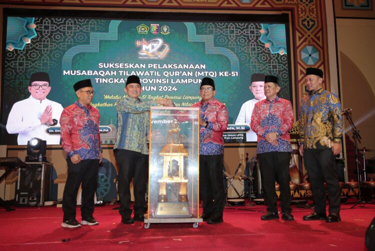 Pj. Gubernur Samsudin Buka MTQ Tingkat Provinsi Lampung ke-51