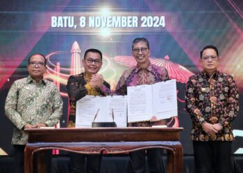 Pj. Gubernur Samsudin Kunjungan Kerja ke Kota Batu Jawa Timur, Pelajari Pengelolaan Wisata Daerah