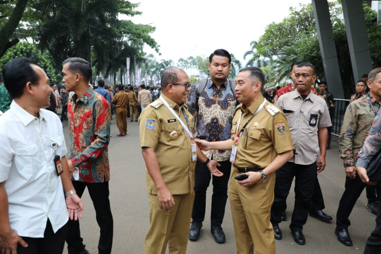 Pj. Gubernur Samsudin Hadiri Rakornas Pemerintah Pusat dan Pemerintah Daerah yang Akan dibuka Langsung oleh Presiden RI Prabowo Subianto