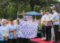 Pj. Gubernur Samsudin Lepas Peserta Jalan Sehat HUT Korpri ke-53