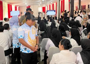 Pj. Gubernur Samsudin Tinjau Pelaksanaan Tes Seleksi Kompetensi PPPK Pemprov Lampung