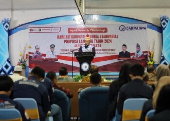 Pj. Gubernur Samsudin Bangkitkan Semangat Mahasiswa di Lampung Dalam Memberantas Korupsi